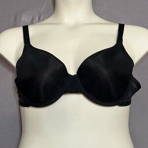 Cuup The Demi Bra 38C Black Unlined Underwired
